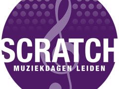 Nieuw logo Scratch Muziekdagen Leiden